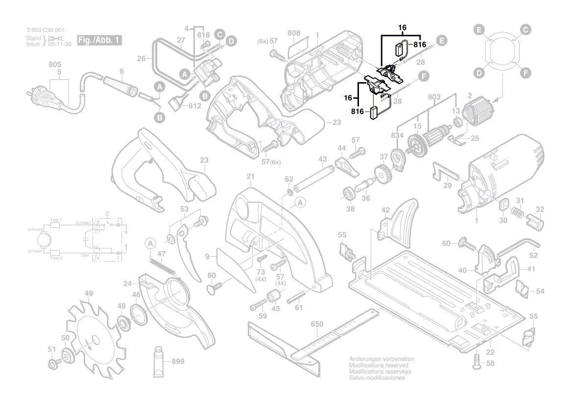 Porte balais réf. 1 604 336 040 BOSCH